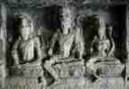 Avalokiteshvara et Tara; grotte bouddhique n12